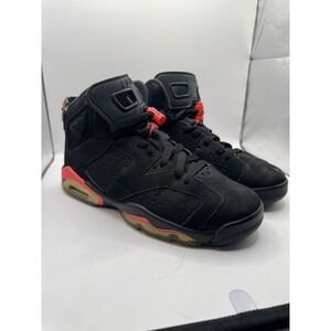 Size 6.5Y/womens 8 - Jordan 6‎ Retro Infrared Black (2014) (GS) *LIGHTLY WORN*
